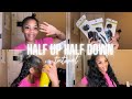 HALF UP HALF DOWN |ORGANIQUE BREEZY WAVE