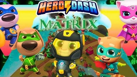 Talking Tom Hero Dash - Tom - 3 x Gameplay Android and IOS