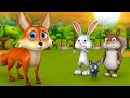 నక్క యొక్క అబద్దాలు తెలుగు నీతి కధ | The Lying Fox Telugu Story - 3D Ani...