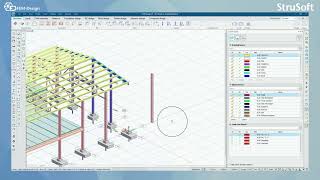FEM Design User manual: 3.1 Modify in FEM Design