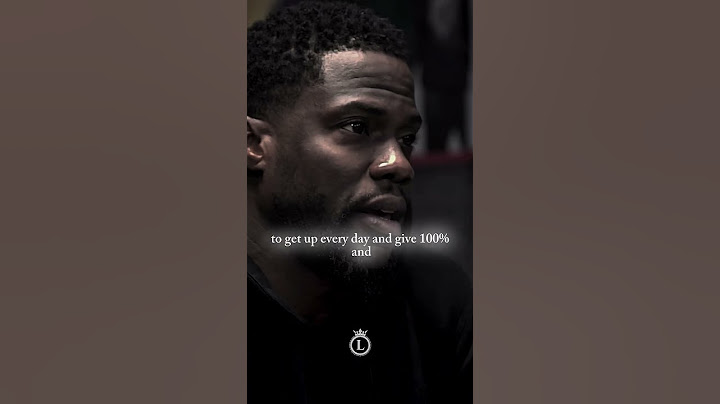 Kevin Hart | The hardest thing in the world