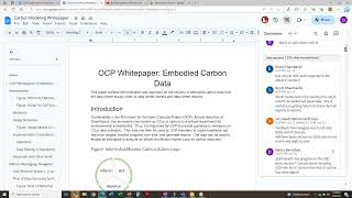 ocp sustainability - carbon modeling (6 july 2023)