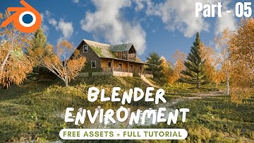 Blender 3D Environment Ep.5 - Terrain Displacement & Surface Details #blender #3denvironment#3dmodel