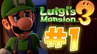 Luigis Mansion 3 Gameplay walkthrough 1 Intro King Boo Is Back