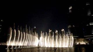 Burj Khalifa Fountain  ''O Mio Babbino Caro - Kiri Te Kanawa''