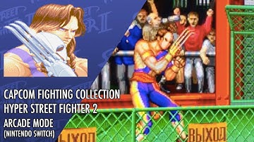 CAPCOM FIGHTING COLLECTION (HYPER STREET FIGHTER 2) ARCADE MODE: OLD SUPER VEGA