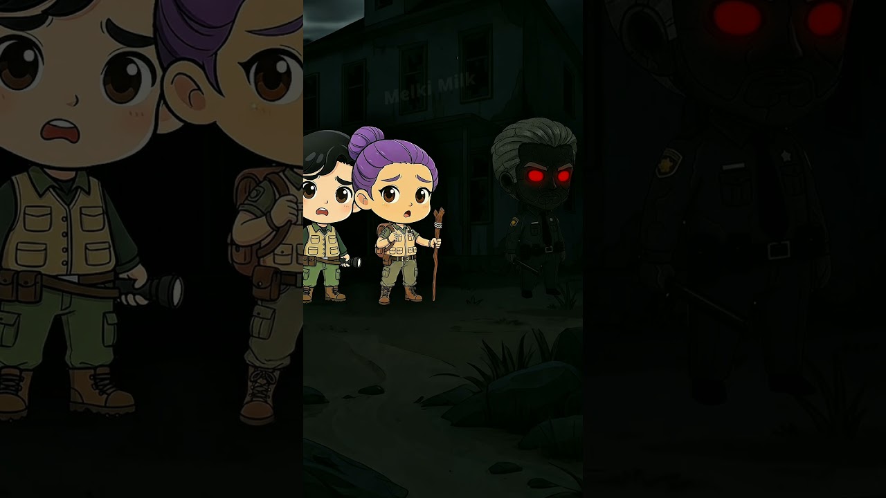 Страшный дом превращается в нечто смешное 