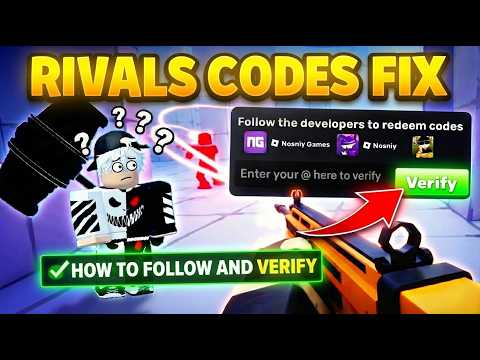 How to Follow Developers in RIVALS to Redeem Codes | Easy Guide