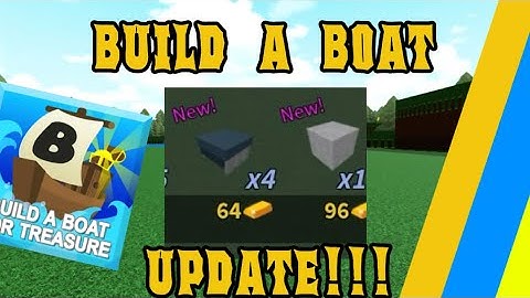 LOGIC BLOCKS IN BUILD A BOAT UPDATE 