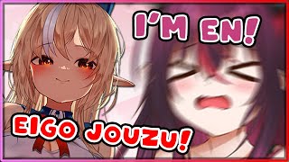 [ENG SUB/Hololive] IRyS got Eigo Jouzu'd by Flare