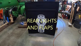 2024 Kenworth W900 Rear Flaps and Lights