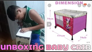 UNBOXING BABY CRIB