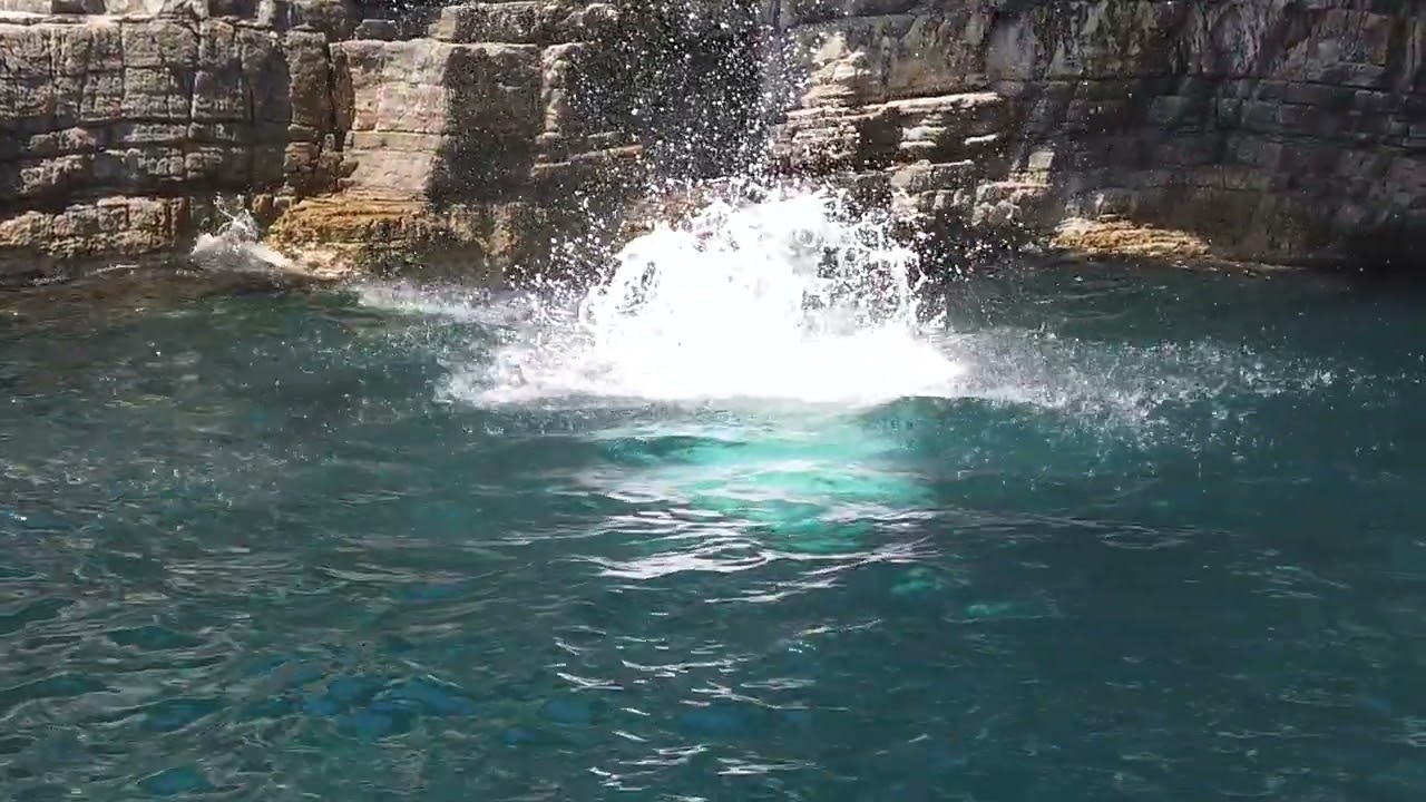 Cliff Jump Off Seagull's Rocks - Stoja Croatia