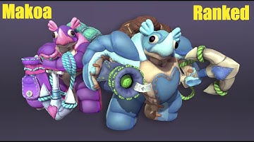 Half shell is the best makoa talent - Makoa Paladins Ranked