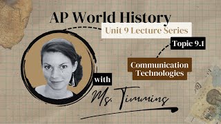 AP World Topic 9.1 Advances in Technology SAQ Practice Unit 9 Globalization Exam Prep