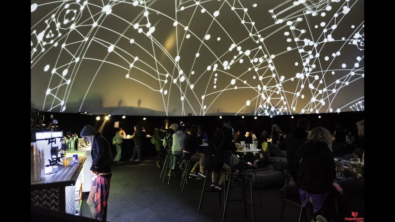 VIP zone at the Open'er Festival, Poland - July 2019 | Polidomes