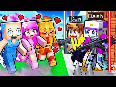 Dash ELEMENTAL LOVE Curse VS Security House…