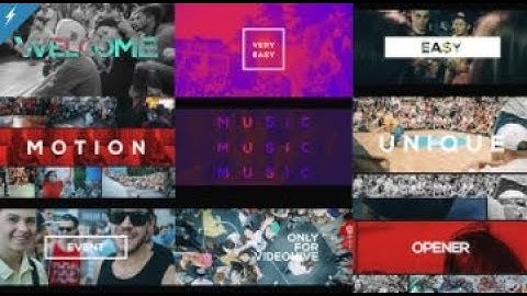 Ritmica | Dynamic Opener ( After Effects Project Files ) ★ AE Templates ★