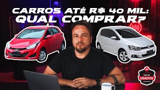 Guia de Usados Webmotors - 5 CARROS ATÉ R$ 40 MIL - Hatch, SUV ou Sedã? screenshot 2