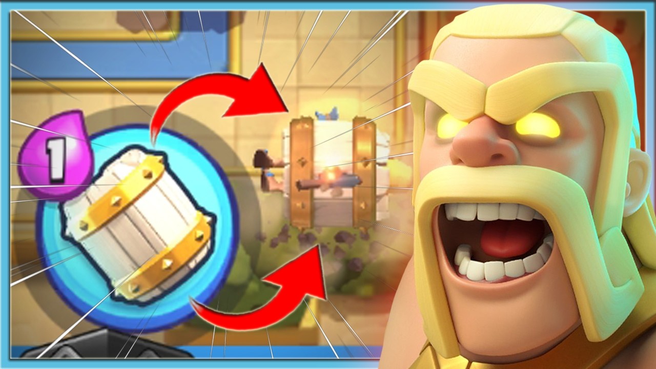 🤯 ТЫ НЕ ПОНЯЛ НОВУЮ ИМБУ! 5 ЛУЧШИХ КОЛОД С ГЕРОИЗМОМ БОЧКИ С ВАРВАРОМ / Clash Royale
