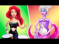 12 DIY Artesanatos e Truques com Barbie / Sereia e Úrsula
