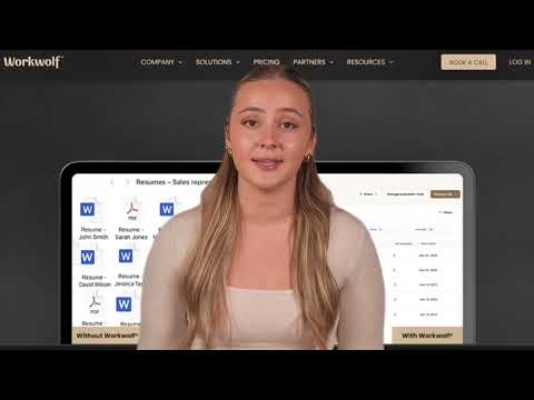 Workwolf Demo | Hire Faster with AI - video from Workwolf