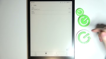 How To Create Alarm Clock on Onyx Boox Note 5?