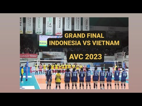 GRAND FINAL INDONESIA VS VIETNAM AVC 2023 SET TERAKHIR