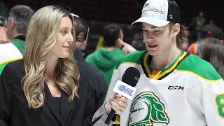 OHL Championship Series Game 4 Post-Game: Denver Barkey