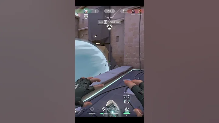 😲INSANE JETT 1V5 ACE - Valorant #shorts