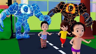 KADDU PADDU KE PICHE KHATARNAK MONSTAR  || कद्दू पद्दु के  पिचे  2 नीला पिला मॉन्स्टर || PAGAL BETA