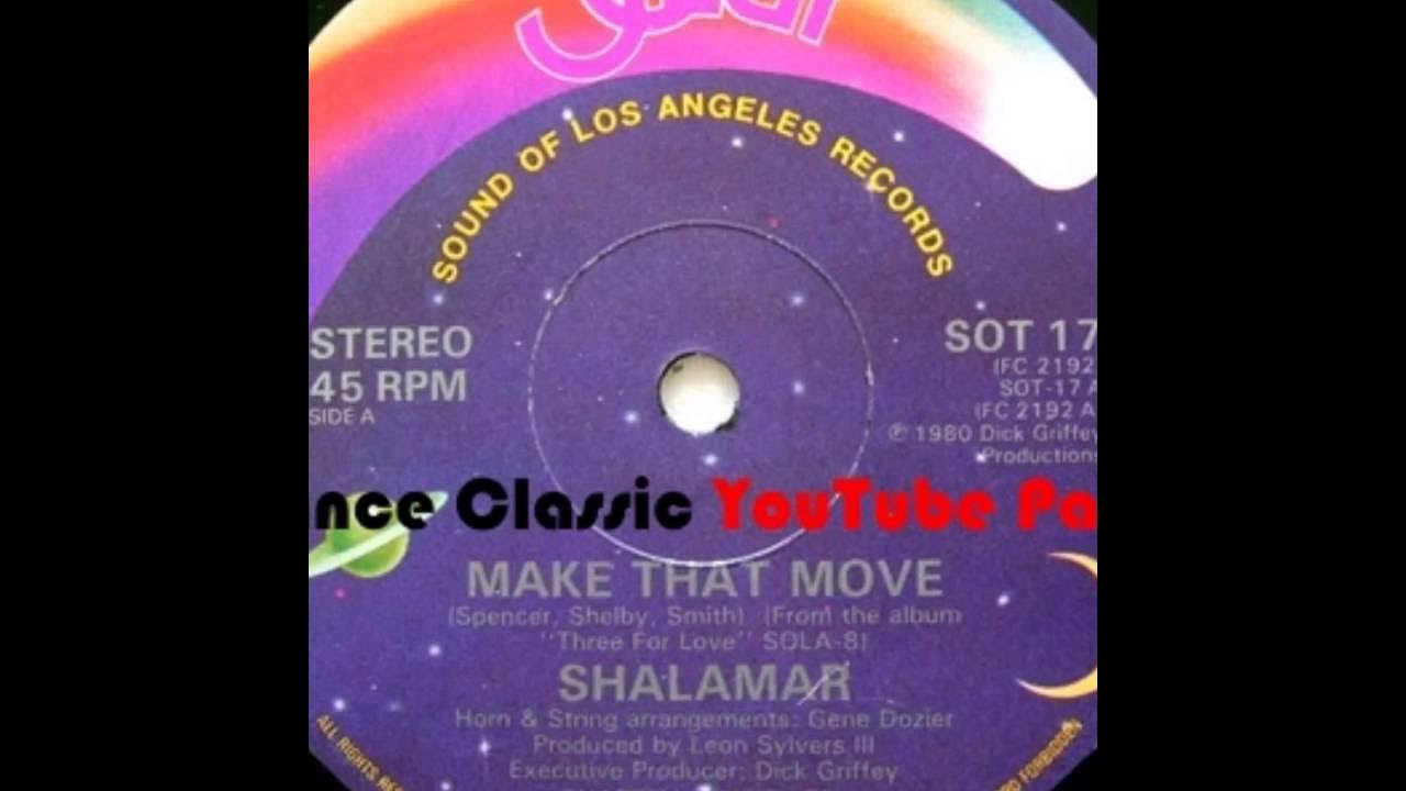 Shalamar Make That Move (Extended) YouTube