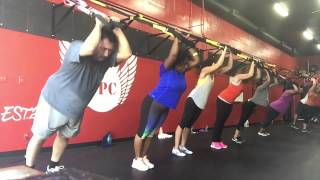 Bootcamp weekend class at Push Pull Cardio