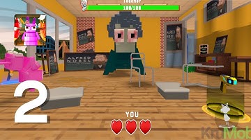 School Chaos: Craft and Prank - Gameplay Walkthrough Part 2 - Chapter 2 (Android, IOS)