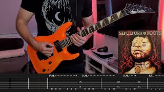 Sepultura - Attitude (Guitar Cover + Screentabs)