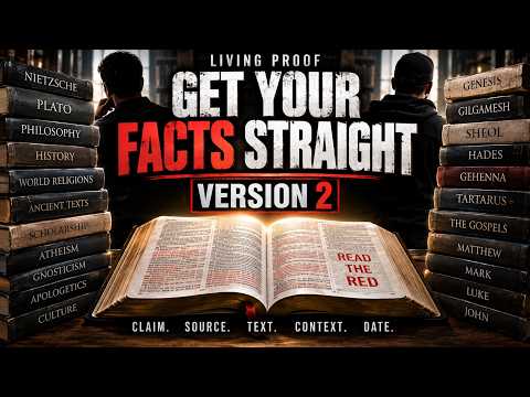 GET YOUR FACTS STRAIGHT (VERSION 2) — Living Proof | READ THE RED artwork