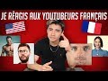 AMERICAN REACTS TO FRENCH YOUTUBERS ! (SQUEEZIE, CYPRIEN, NATOO, TIBO IN SHAPE)