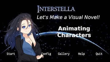 Make a Visual Novel in Unity 2023 - Episode 09 (part3) Animating Characters