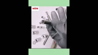 MSM Double Internal Thread Cylinder Pins M3/M4/M5 Blind Hole Standoffs Column Connection