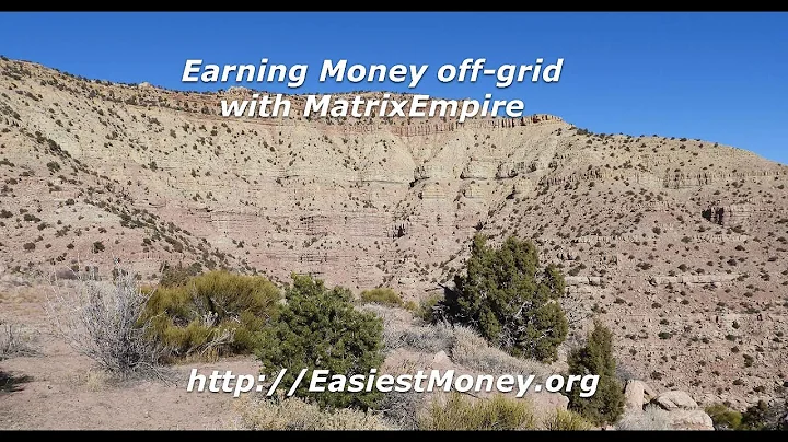 Earning Money off-grid with MatrixEmpire