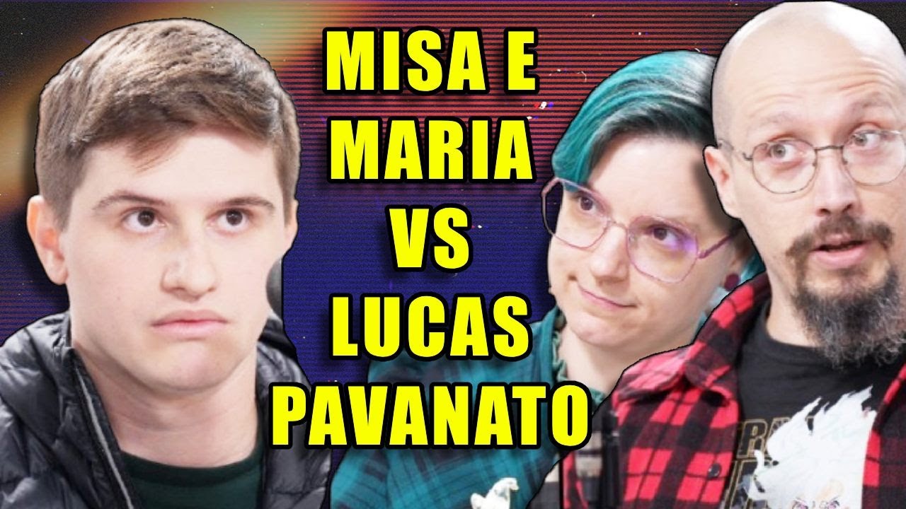 REACT 20 ESQUERDISTAS VS LUCAS PAVANATO - COM @carollinesarda