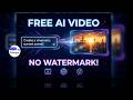 Best FREE AI Video Generators (No Watermark) | Create Cinematic Videos in Seconds