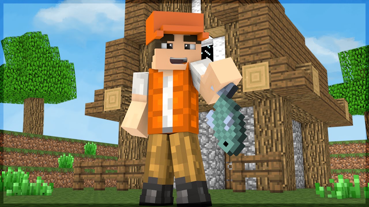Minecraft Survival #152: A Nova Casa de Pesca! - YouTube