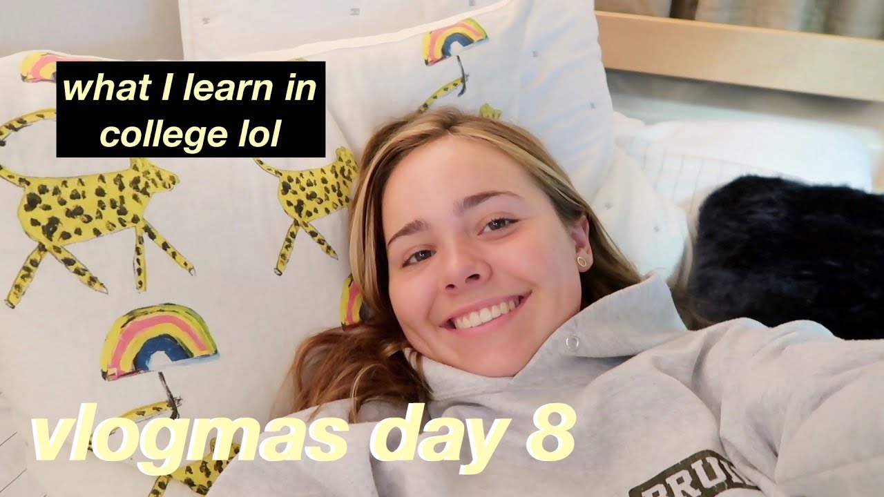 Youtube College Porn - VLOGMAS DAY 8- I learned about porn for 2 hours