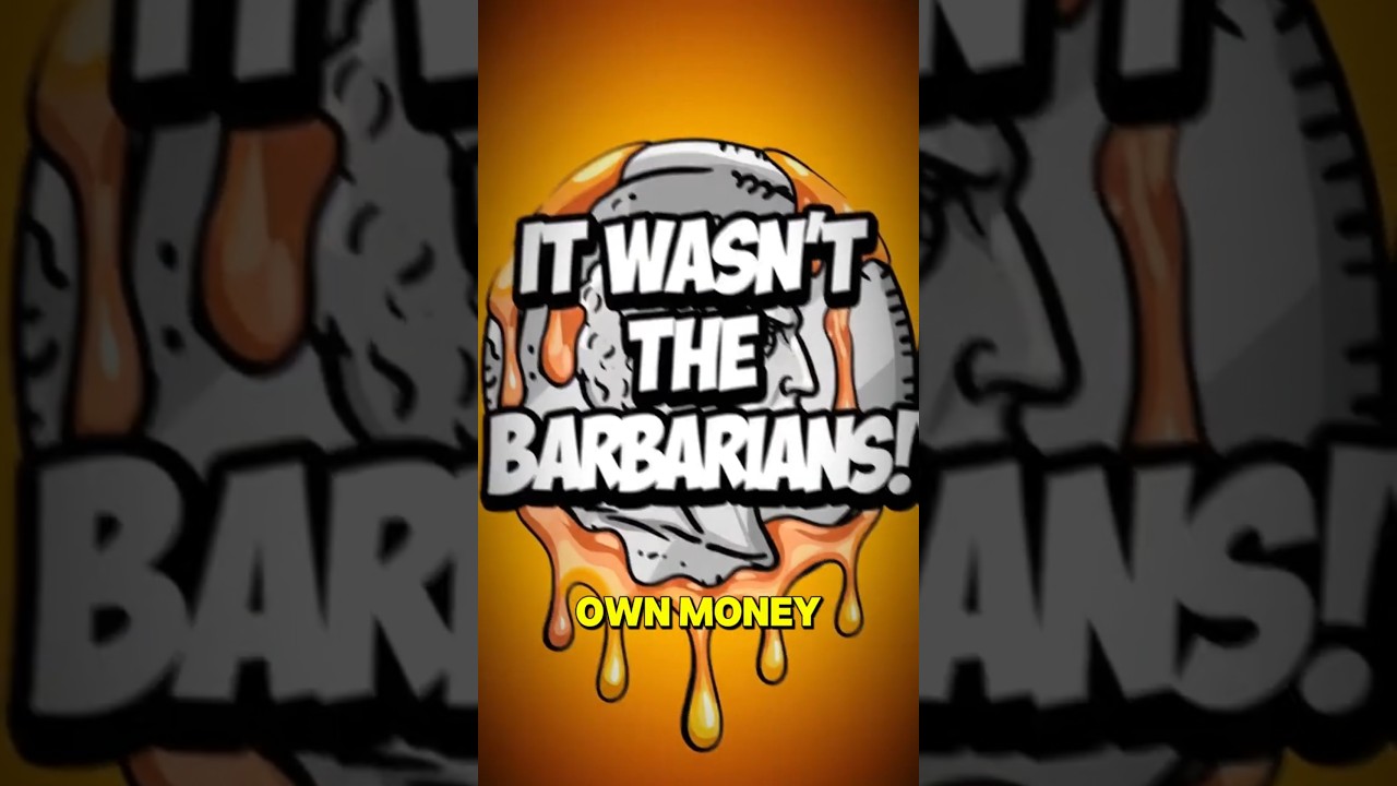 Rome Didn't Fall to Barbarians… It Fell to THIS 💰 