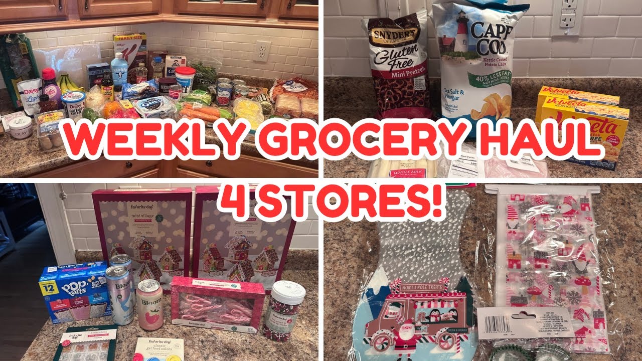 ЕЖЕНЕДЕЛЬНЫЙ ЗАКУП ПРОДУКТОВ 🛒 Walmart, Target, Harris Teeter и Dollar Tree!