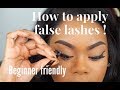 EASY How To Apply Lashes for Beginners! | Tools + Step By Step