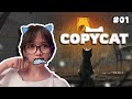 simulasi menjadi kucinggggg | CopyCat #01 #copycat  #mediashareon