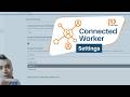 Connected Worker Settings: Customize Alerts, Systems + Schedules | Polytron × TrakSYS