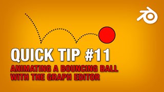 Blender Quick Tip 11: How to animate a bouncing ball w the Graph Editor in  Blender Grease Pencil.